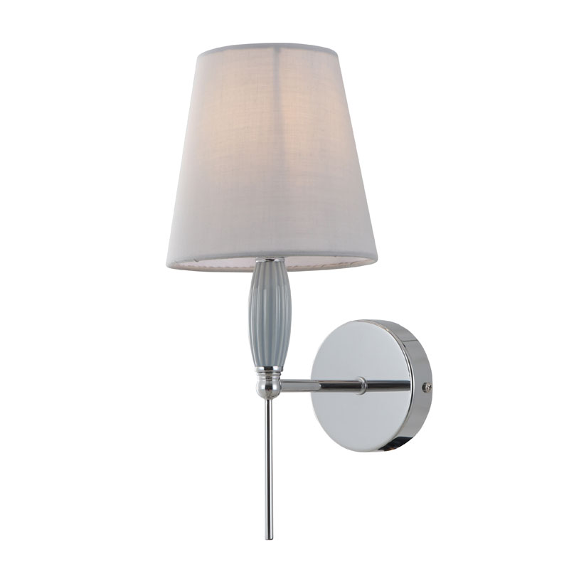 Scone de parede uplight de porcelana com cauda graciosa